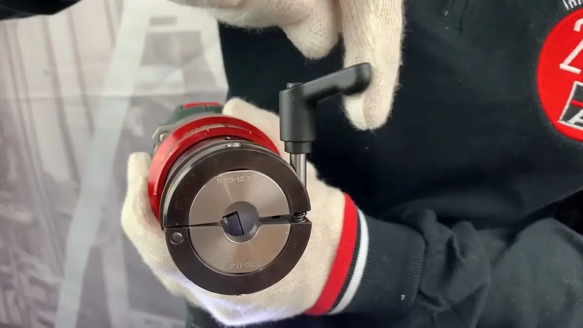 Close-up plumbing tool used for pipe cutting or fitting work related to Plumber on the Myrtle Avenue corridor in Monrovia