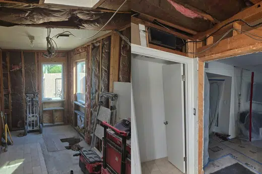 Bathroom rough-in plumbing and fixture area during remodel work related to How Often to Jet a Grease Line, Monrovia plumbing guide