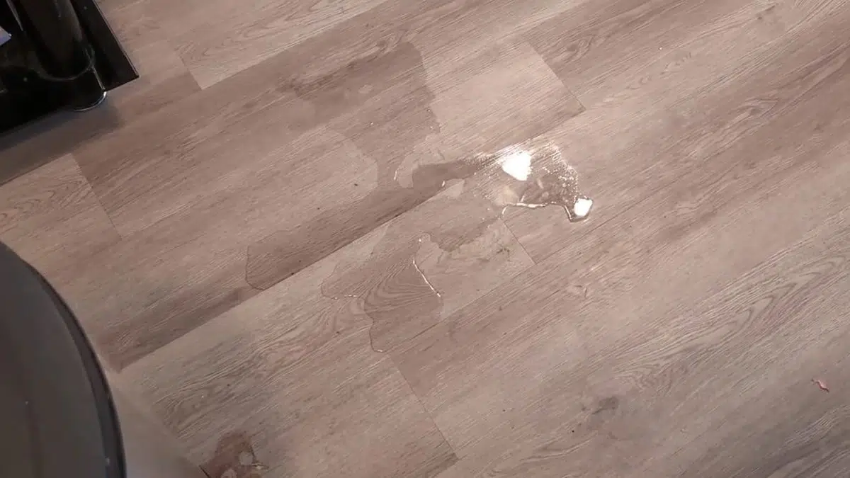 Concrete floor or slab opened to expose leaking plumbing below related to South Monrovia mid-century slab home