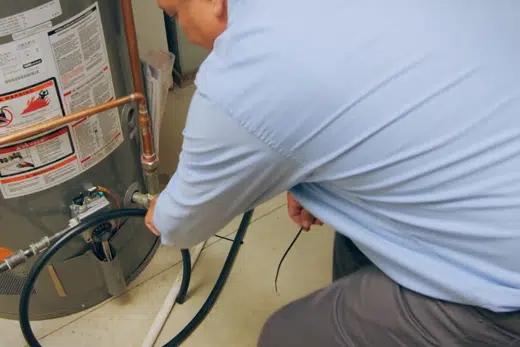 Whole-house water softener with control valve and resin tank related to Pasadena CA neighborhood